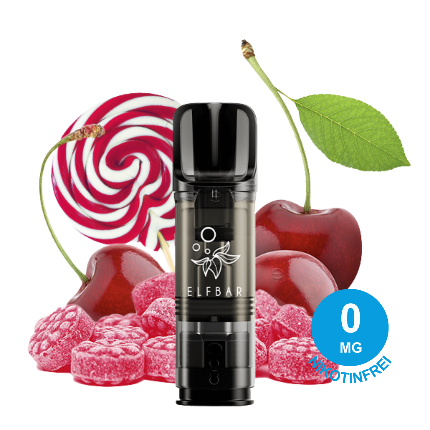 ELFBAR ELFA Pod – Cherry 0mg Nikotin (2er Pack)