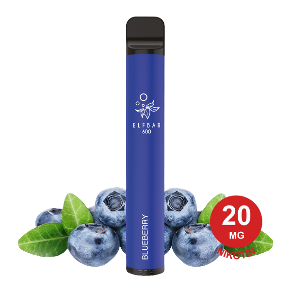Elfbar 600 V1 Blueberry 20mg Nikotin