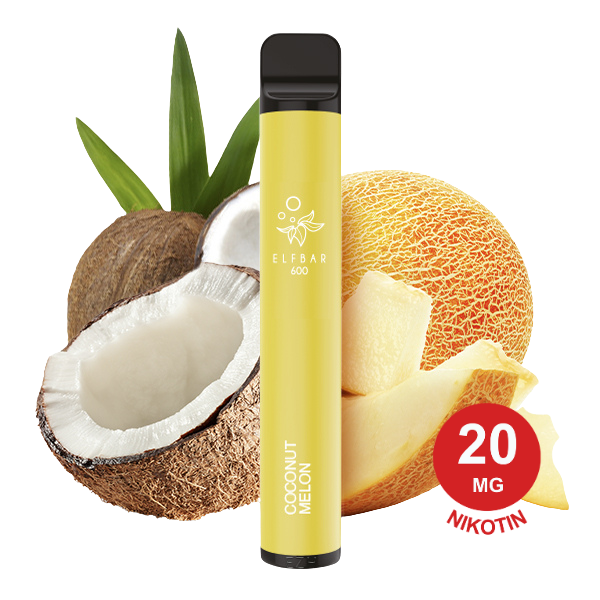 Elfbar 600 V1 Coconut Melon 20mg Nikotin