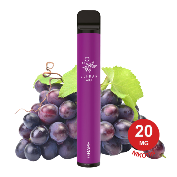 Elfbar 600 V1 Grape20mg Nikotin