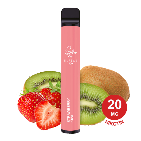 Elfbar 600 V1 Strawberry Kiwi 20mg Nikotin