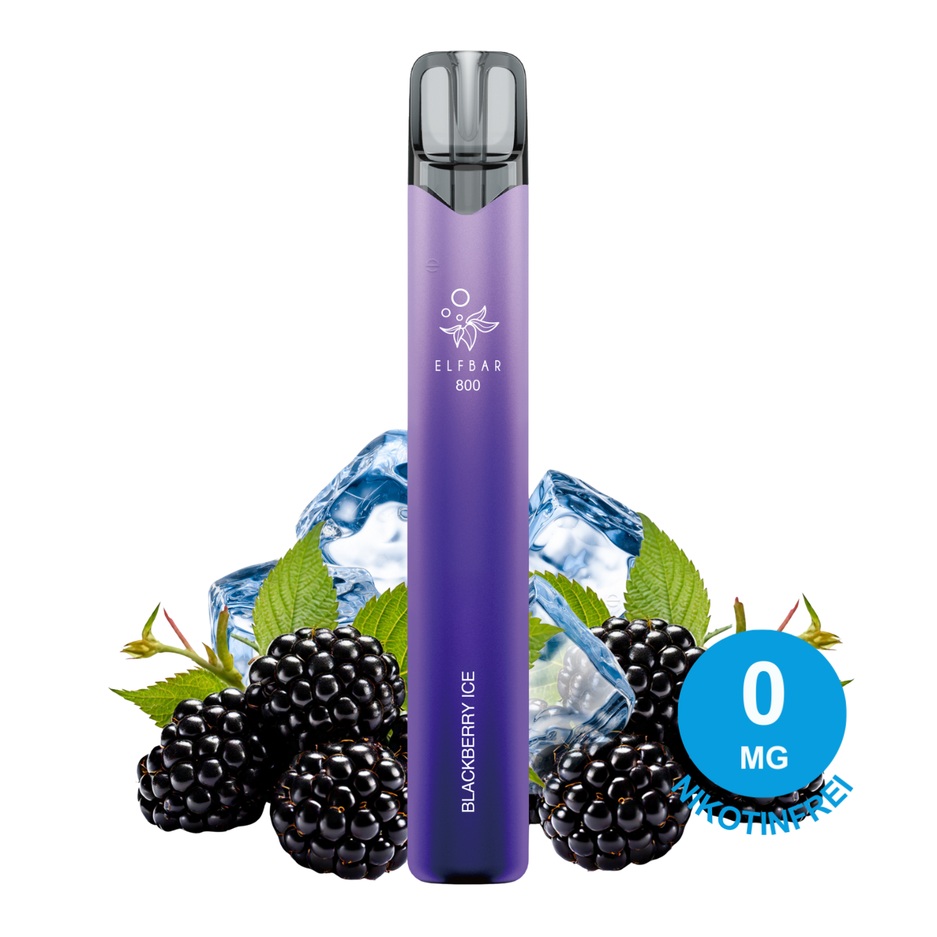 ELFBAR 800 - Blackberry Ice 0mg Nikotinfrei