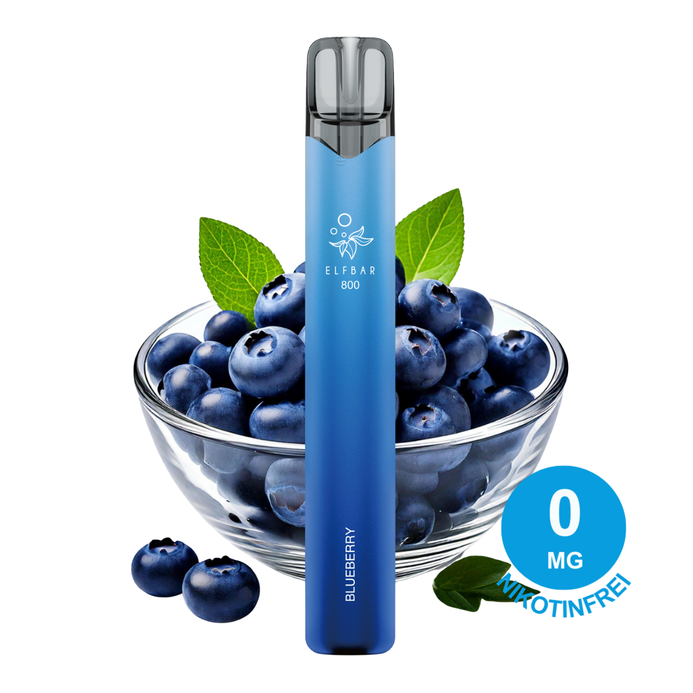 ELFBAR 800 - Blueberry 0mg Nikotinfrei