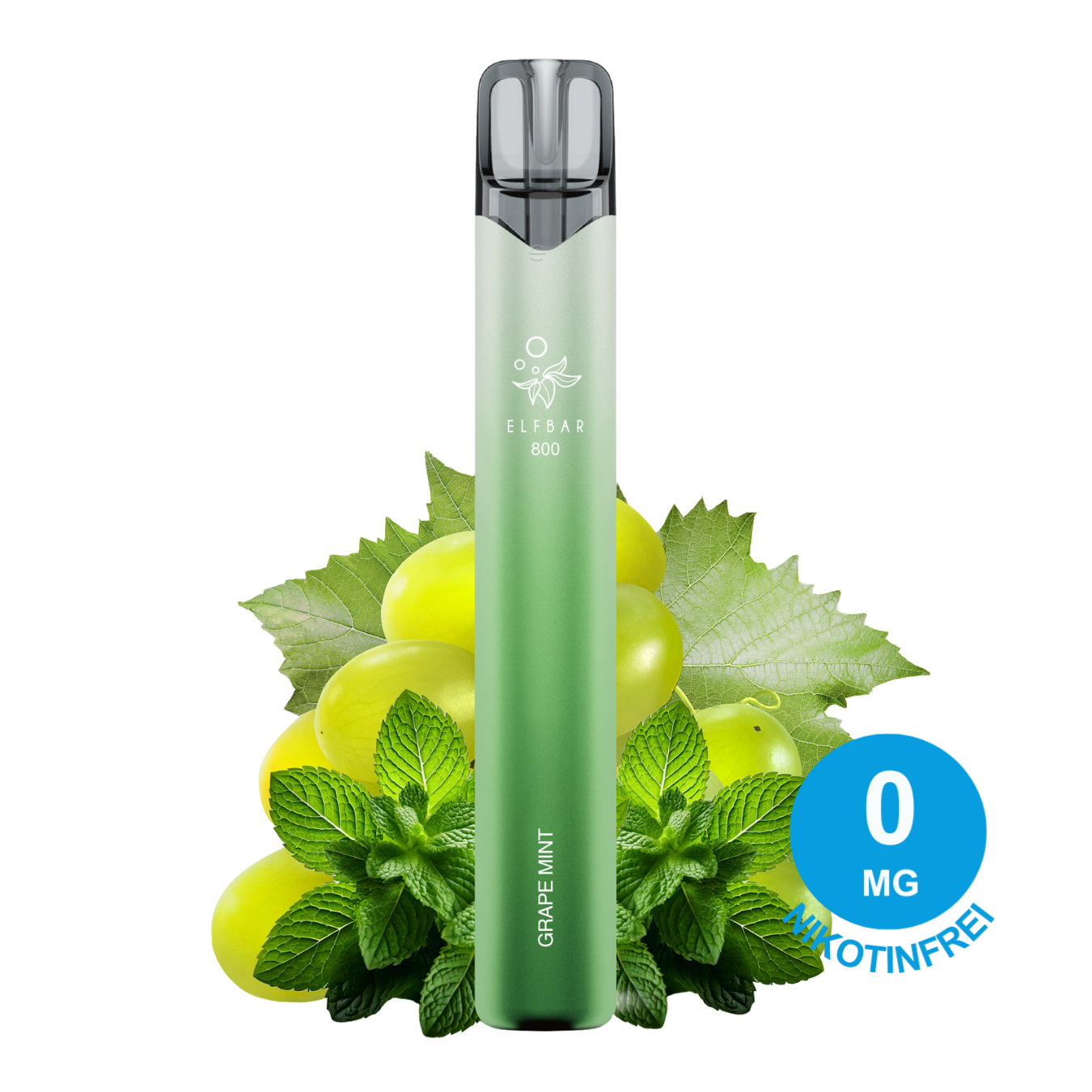 ELFBAR 800 - Grape Mint 0mg Nikotinfrei