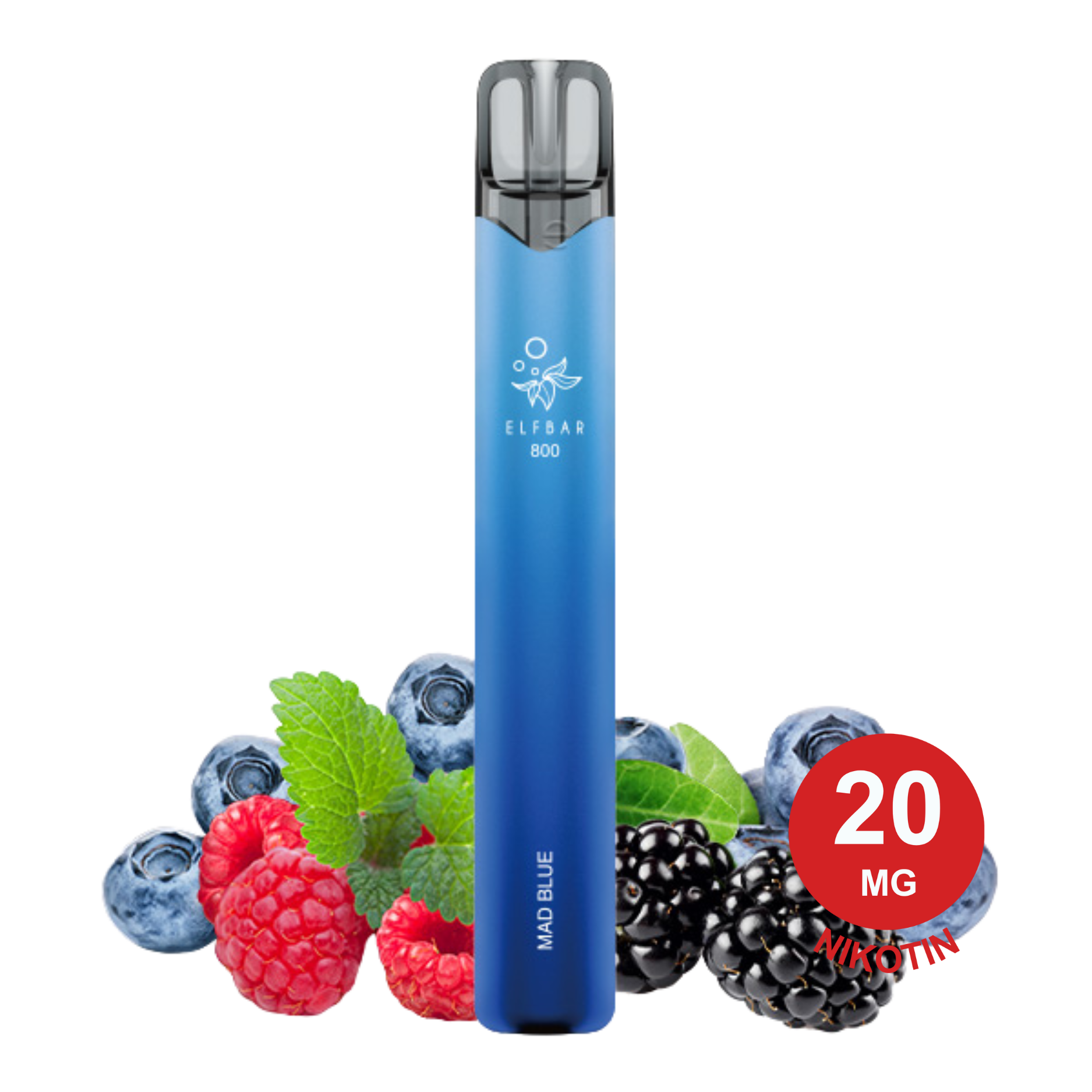 ELFBAR 800 - Mad Blue 20mg Nikotin