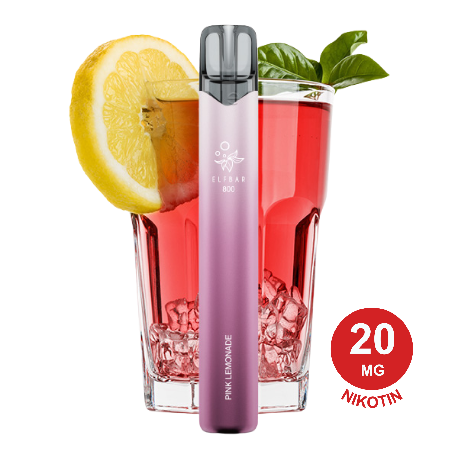 ELFBAR 800 - Pink Lemonade 20mg Nikotin