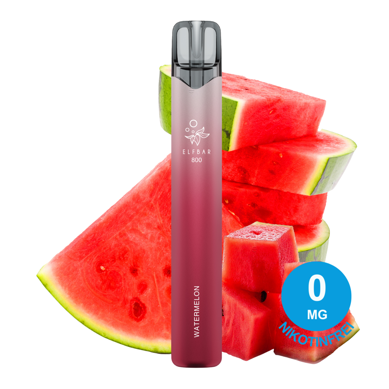ELFBAR 800 - Watermelon 0mg Nikotinfrei