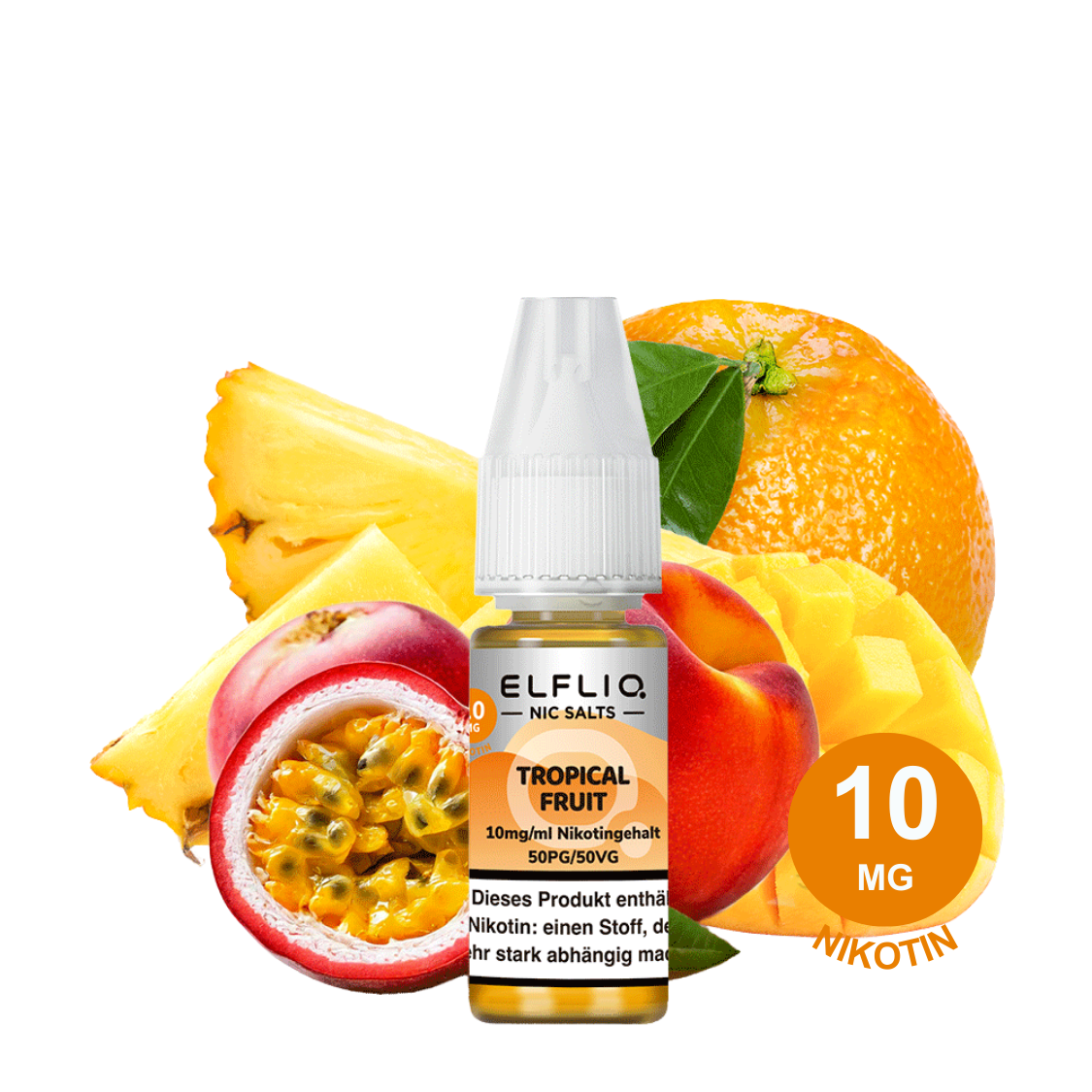 ELFLIQ by Elfbar - Tropical Fruit 10mg Nikotin (10ml)