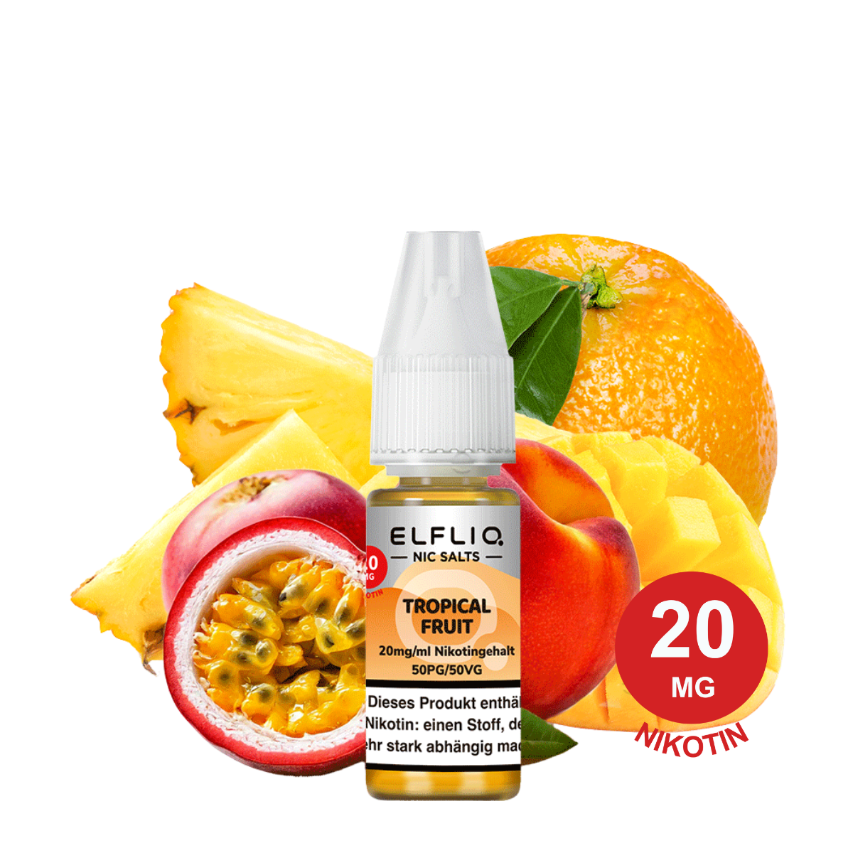ELFLIQ by Elfbar - Tropical Fruit 20mg Nikotin (10ml)