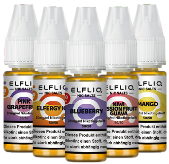 ELFBAR ELFA Refillable Pods - Bundle inkl. 5 x Elfbar Liquid (20mg)