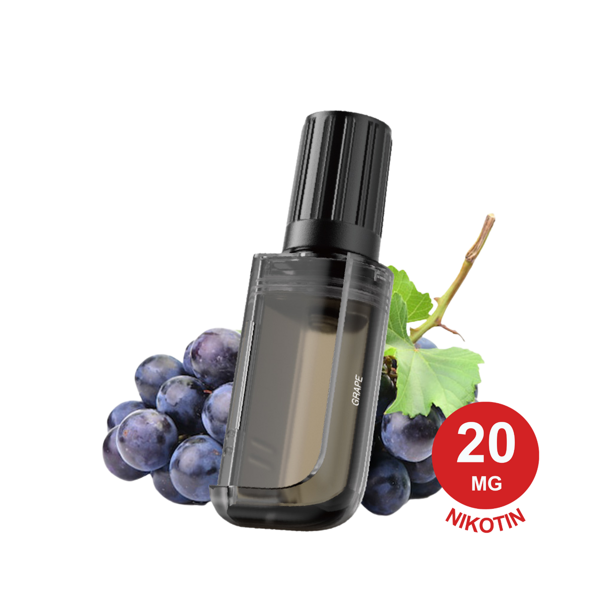 ELFBAR MAX Pod - Grape 20mg Nikotingehalt