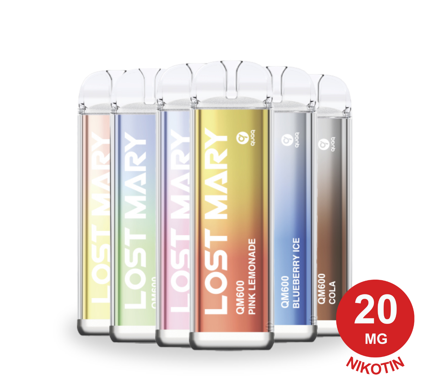 LOST MARY QM600 - 6er Mix-Bundle