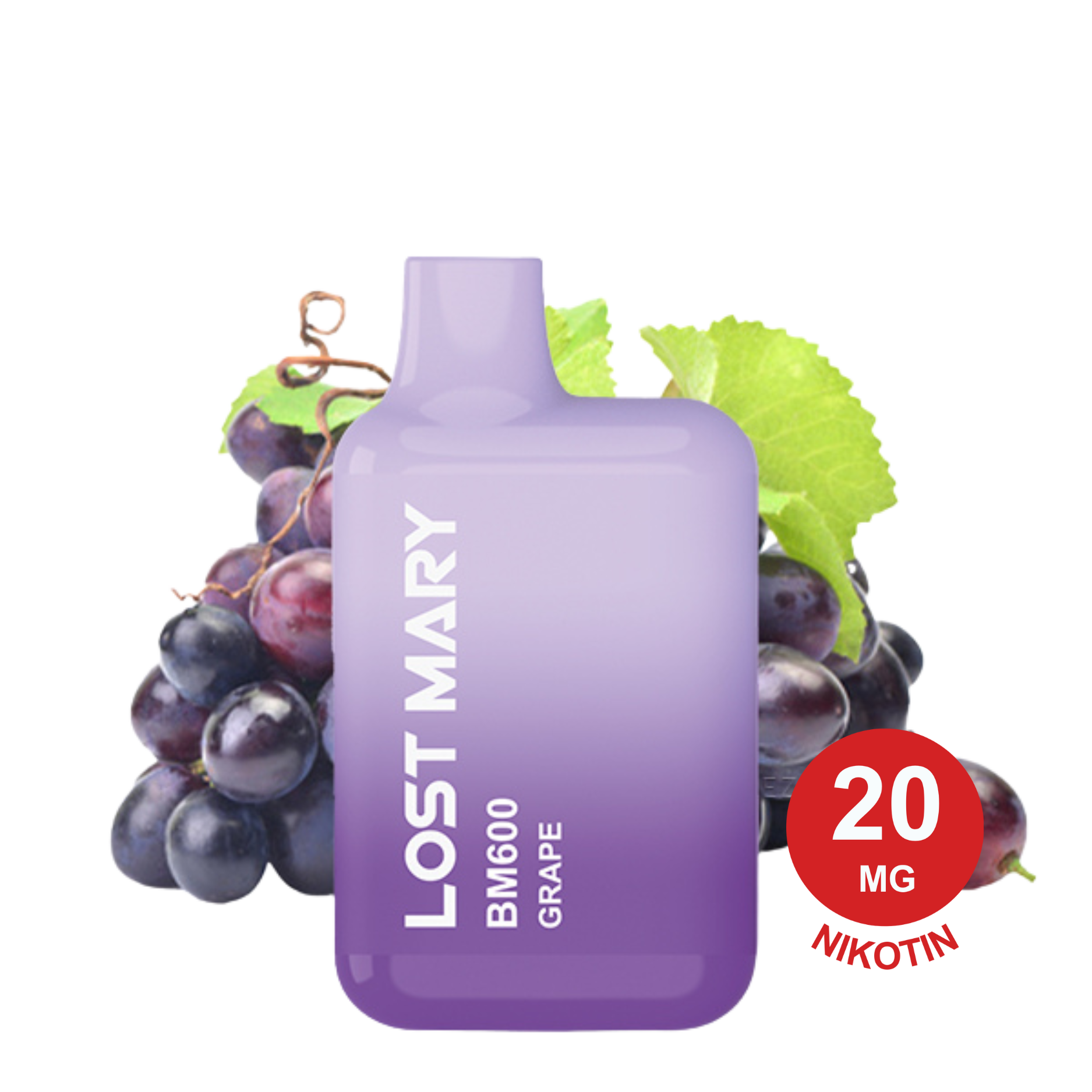 LOST MARY - BM600 Grape 20mg Nikotin