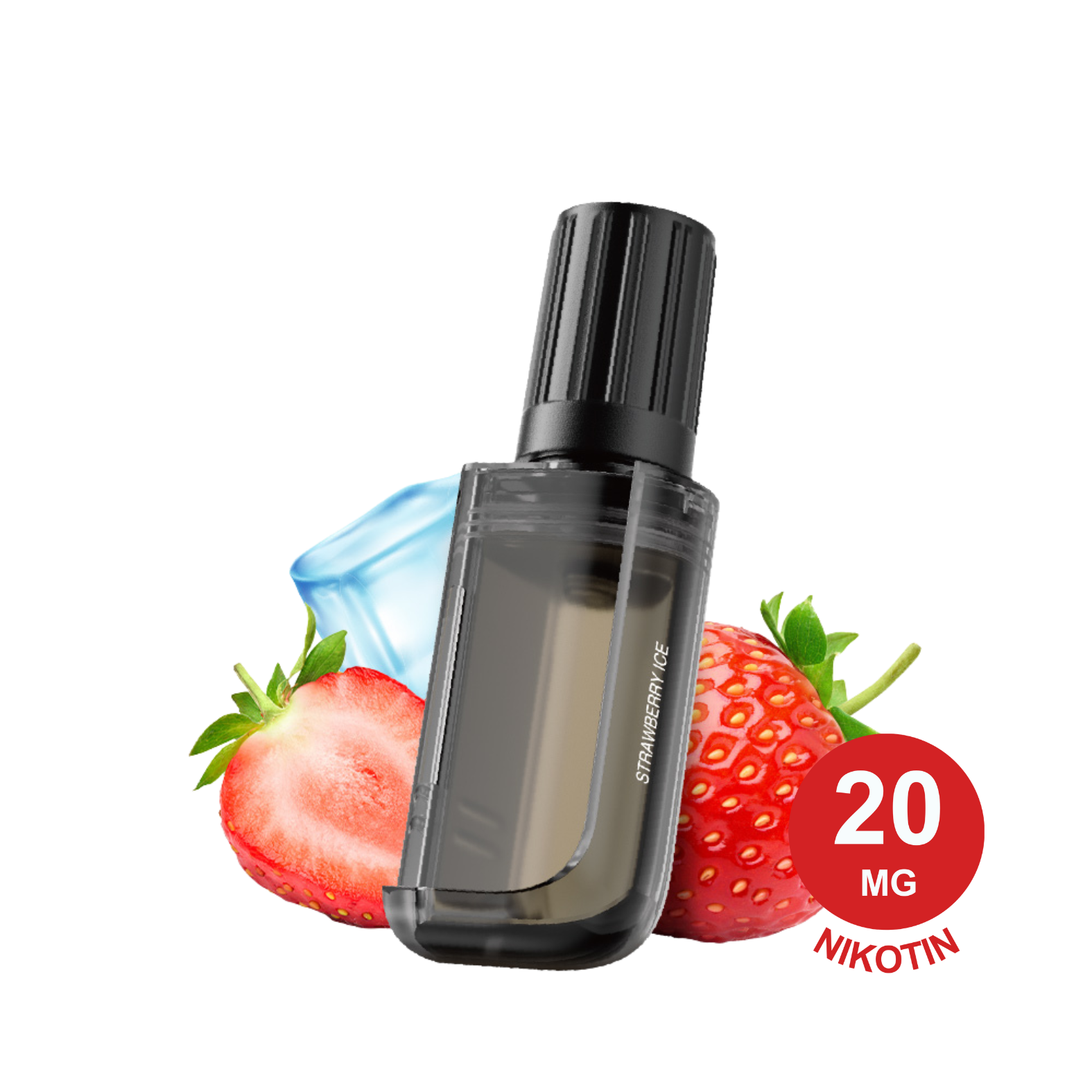 ELFBAR MAX Pod - Strawberry Ice 20mg Nikotingehalt