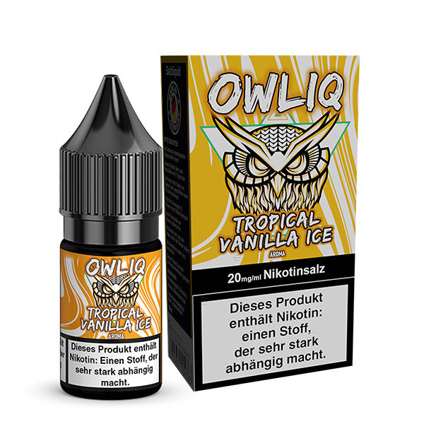 OWLIQ Liquid - Tropical Vanilla Ice (10ml)