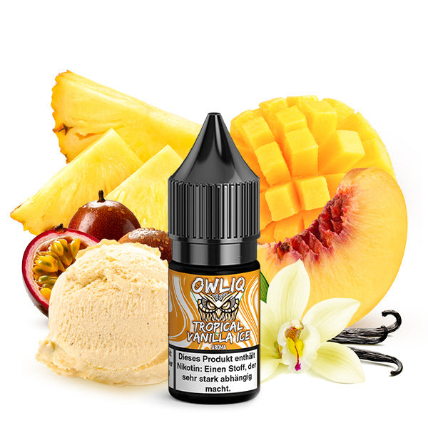OWLIQ Liquid - Tropical Vanilla Ice (10ml)