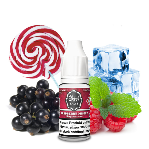 Cloudworks Liquid - Raspberry Missile (10ml)