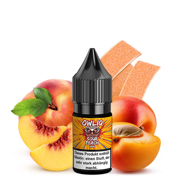 OWLIQ Liquid - Sour Dragon Peach (10ml)