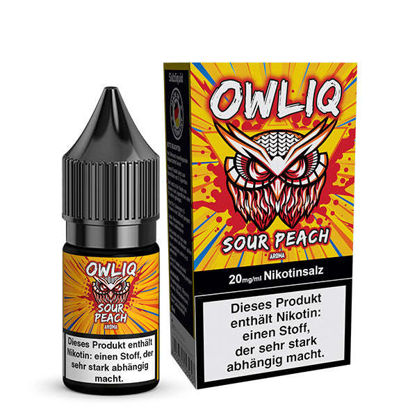 OWLIQ Liquid - Sour Dragon Peach (10ml)