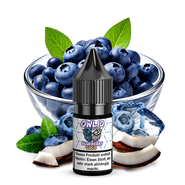 OWLIQ Liquid - Blueberry Coco (10ml)