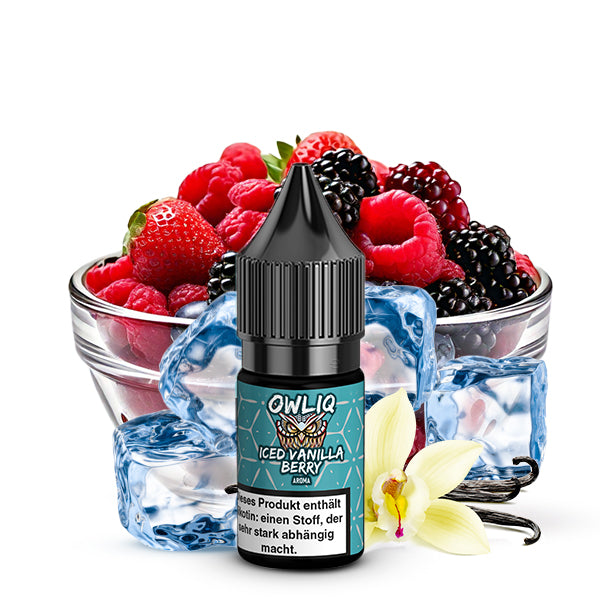 OWLIQ Liquid - Iced Vanilla Berry (10ml)
