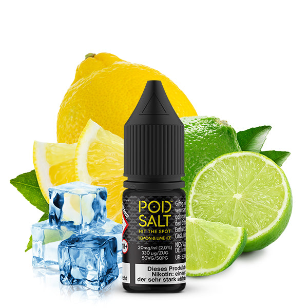 POD SALT CORE Liquid - Lemon & Lime Ice (10ml)