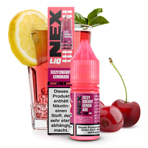 POD SALT NexLiq Liquid- Fizzy Cherry Lemonade (10ml)