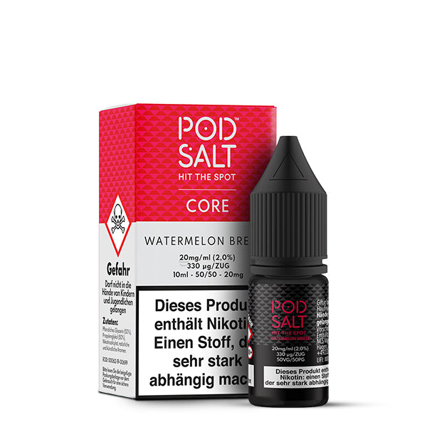 POD SALT CORE Liquid - Watermelon Breeze (10ml)