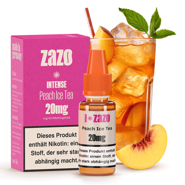 Zazo Intense Liquid - Peach Ice Tea (10ml)