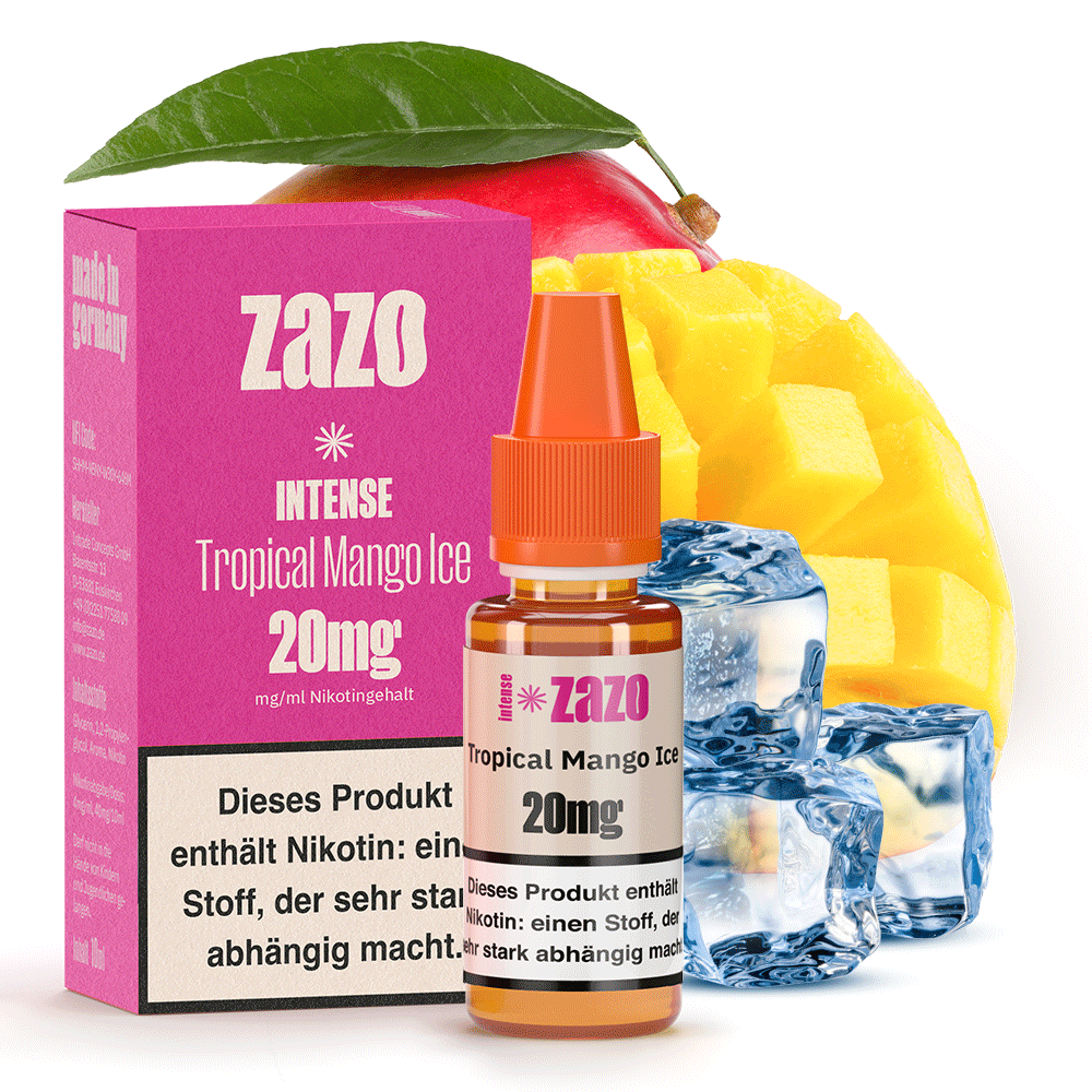 Zazo Intense Liquid - Tropical Mango Ice (10ml)