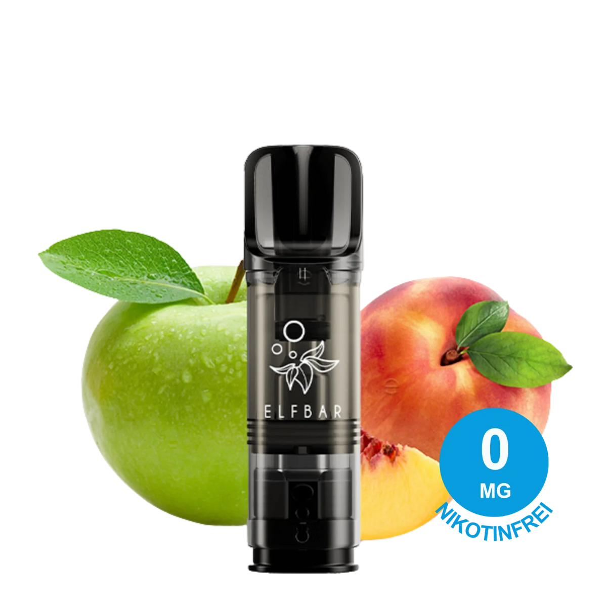 ELFBAR ELFA Pod – Apple Peach 0mg Nikotin (2er Pack)