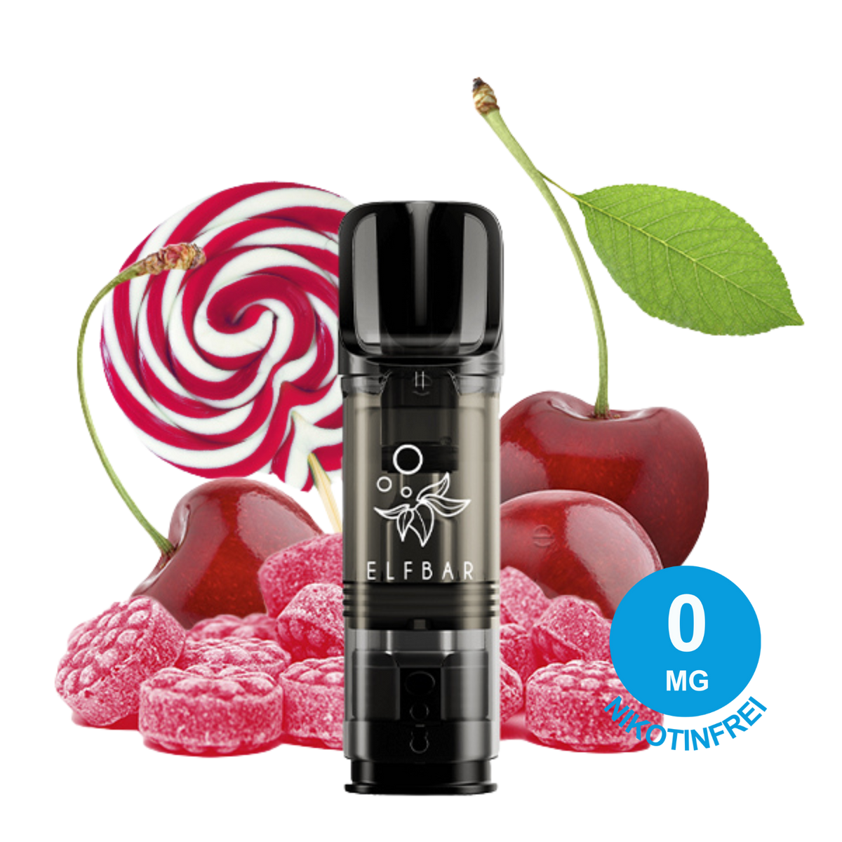 ELFBAR ELFA Pod – Cherry 0mg Nikotin (2er Pack)