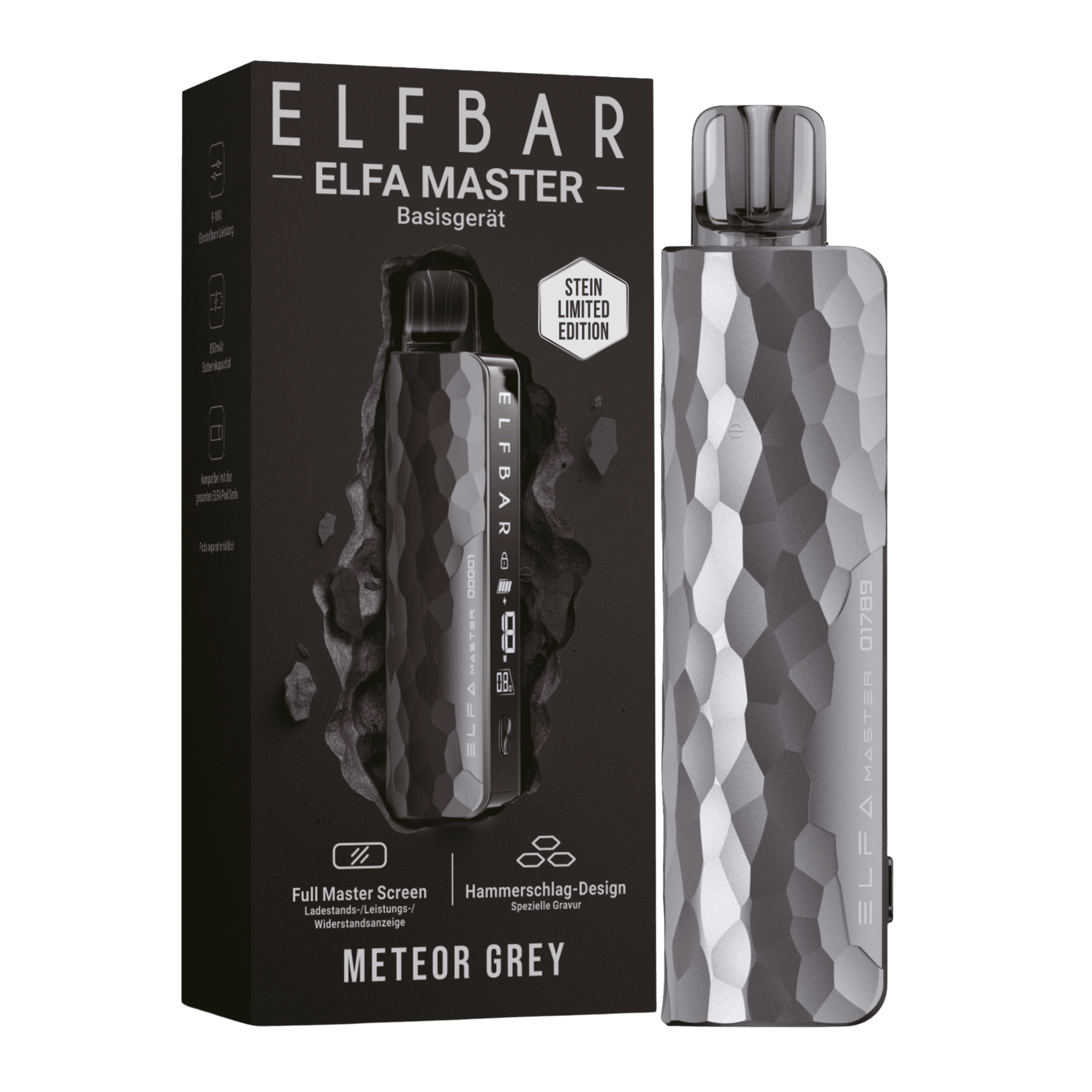 ELFBAR ELFA Master Basisgerät - Meteor Grey (Limited Edition)