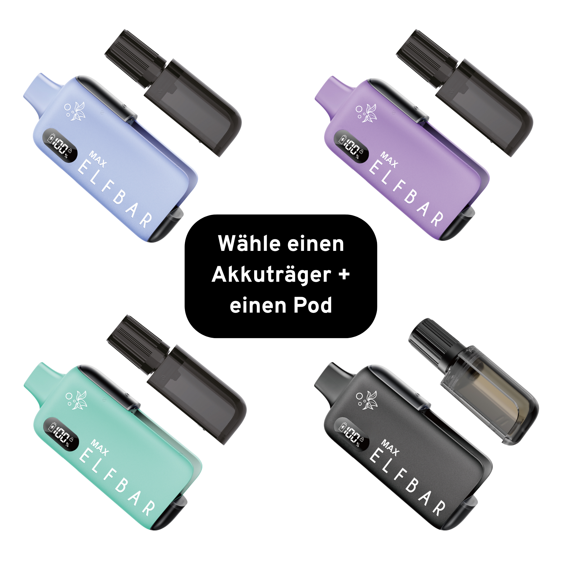 ELFBAR MAX Bundle - 20mg Nikotingehalt