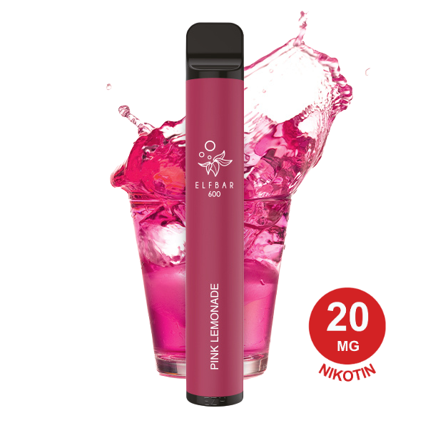 Elfbar 600 V1 Pink Lemonade 20mg Nikotin