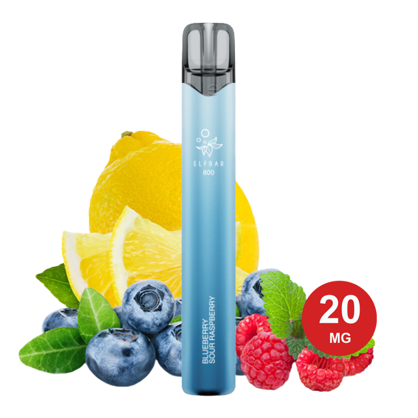 ELFBAR 800 - Blueberry Sour Raspberry 20mg Nikotin
