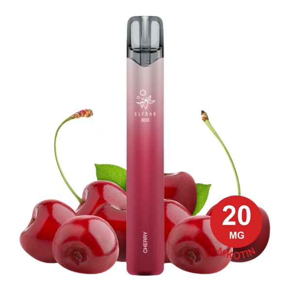 ELFBAR 800 - Cherry 20mg Nikotin