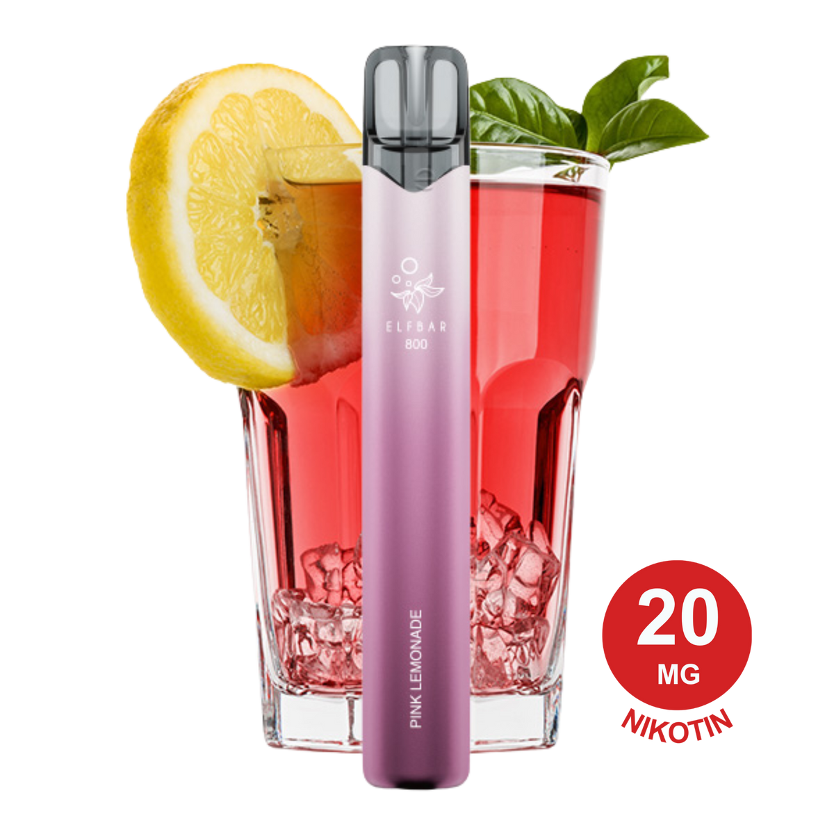 ELFBAR 800 - Pink Lemonade 20mg Nikotin
