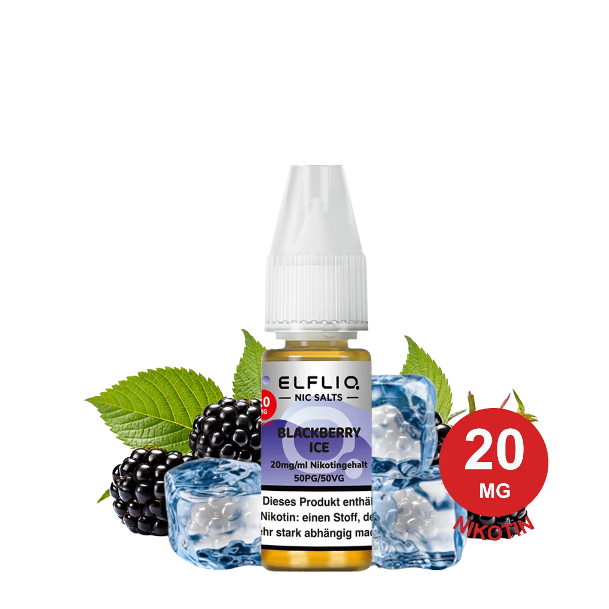 ELFLIQ by Elfbar - Blackberry Ice 20mg Nikotin (10ml)