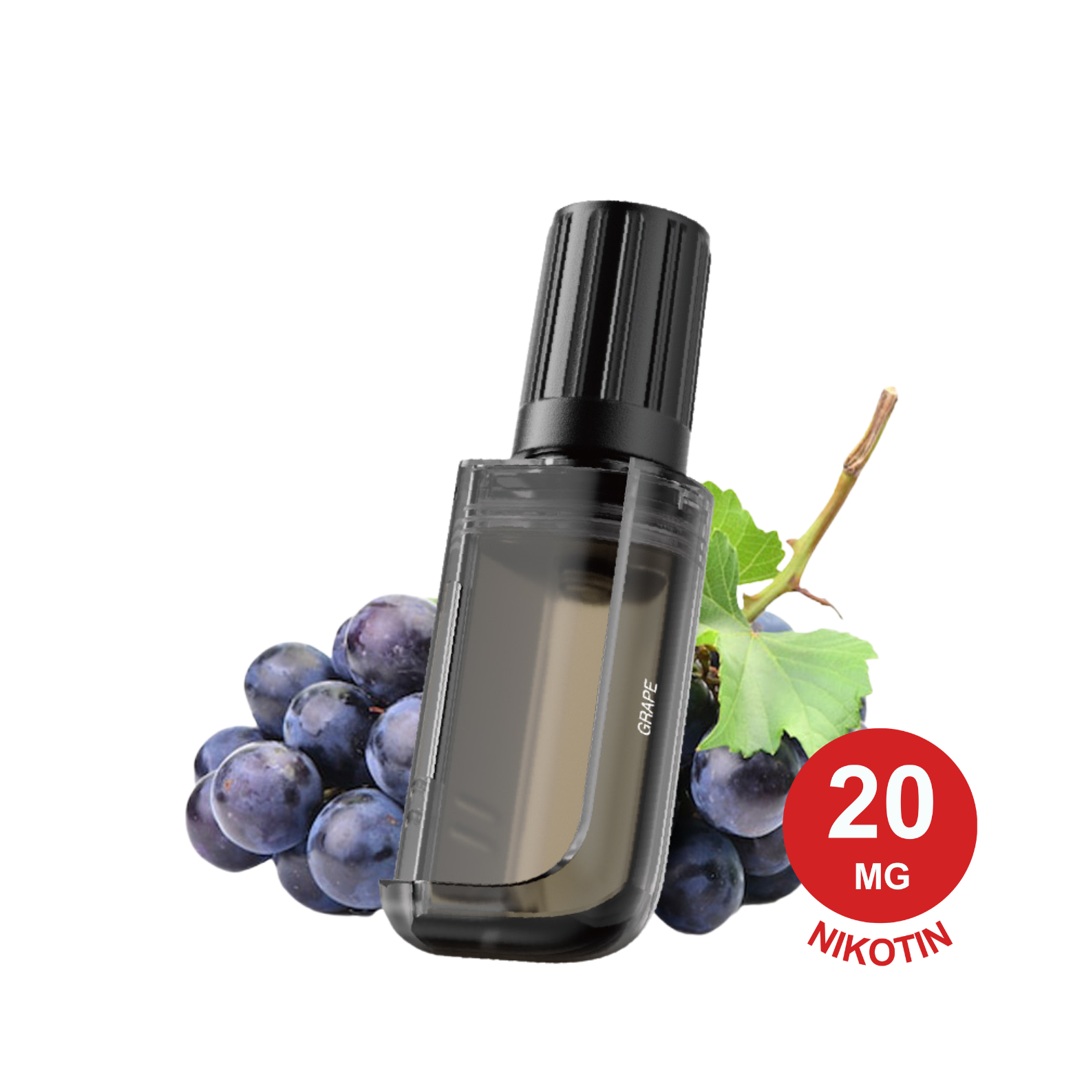 ELFBAR MAX Pod - Grape 20mg Nikotingehalt