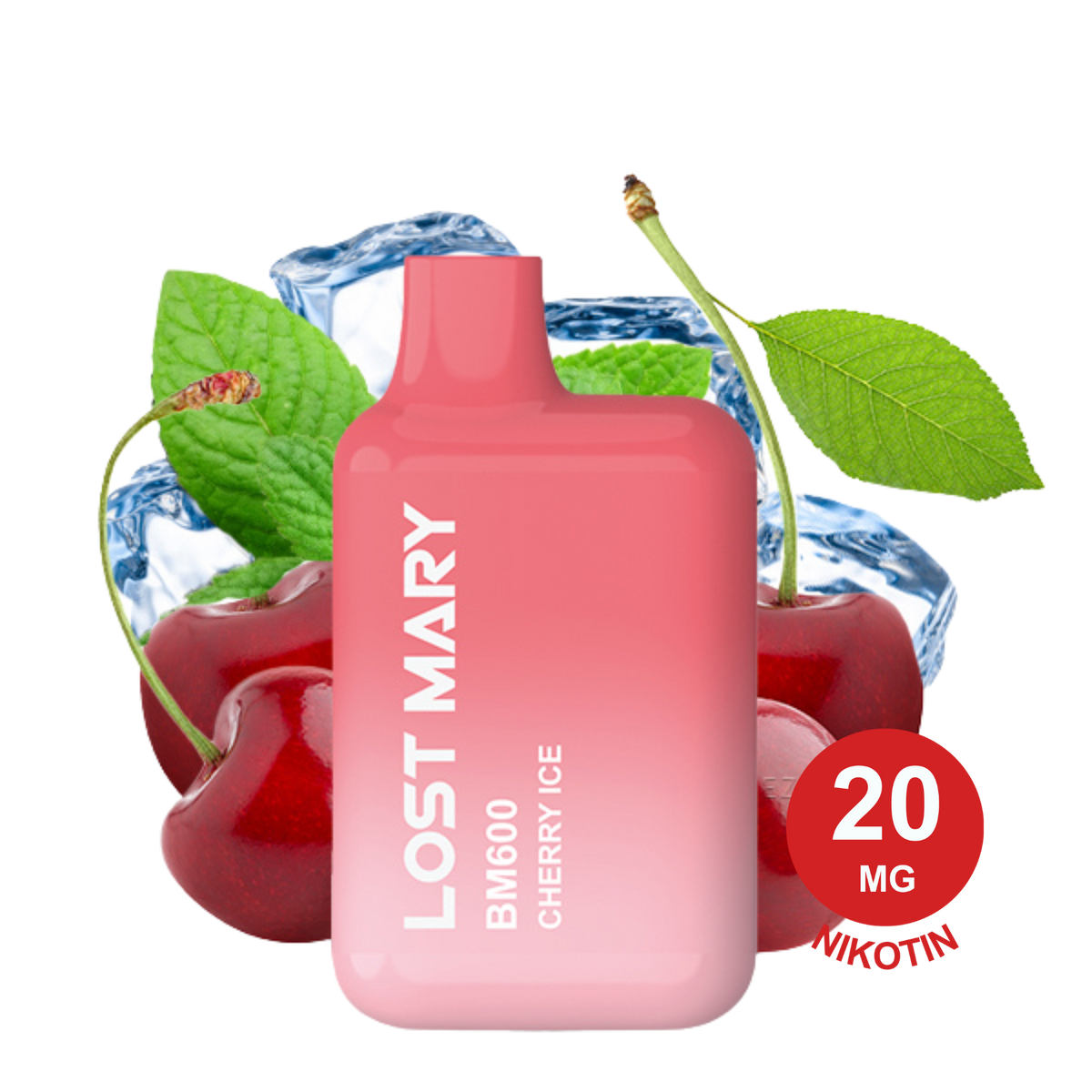 LOST MARY - BM600 Cherry Ice 20mg Nikotin