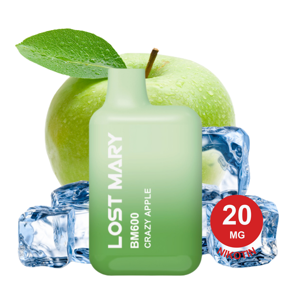 LOST MARY - BM600 Crazy Apple 20mg Nikotin
