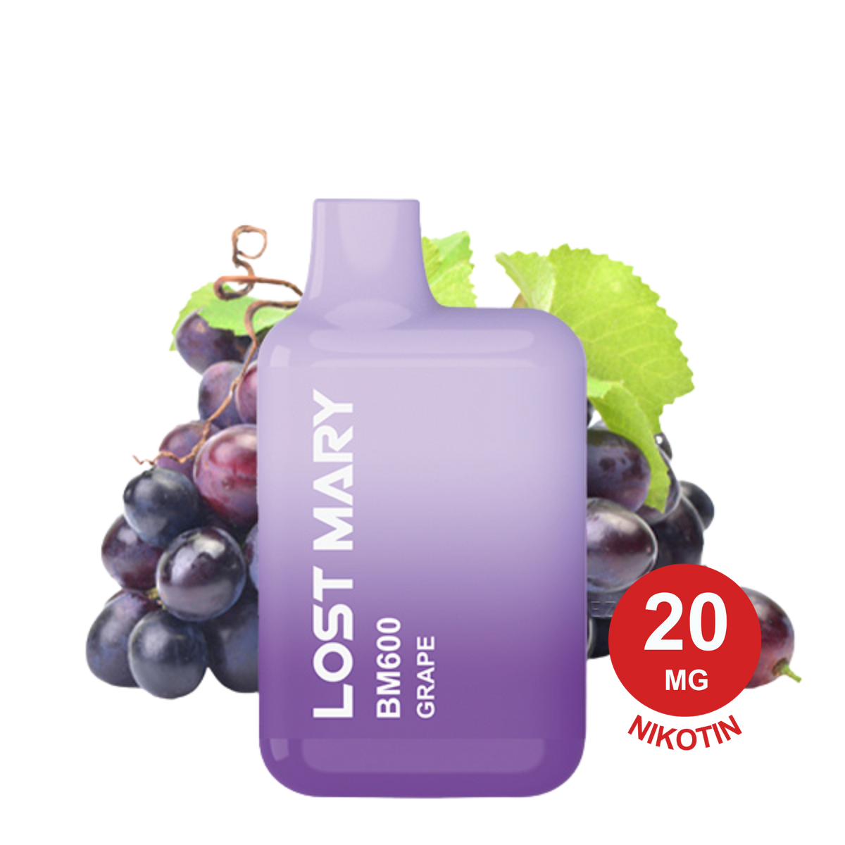 LOST MARY - BM600 Grape 20mg Nikotin