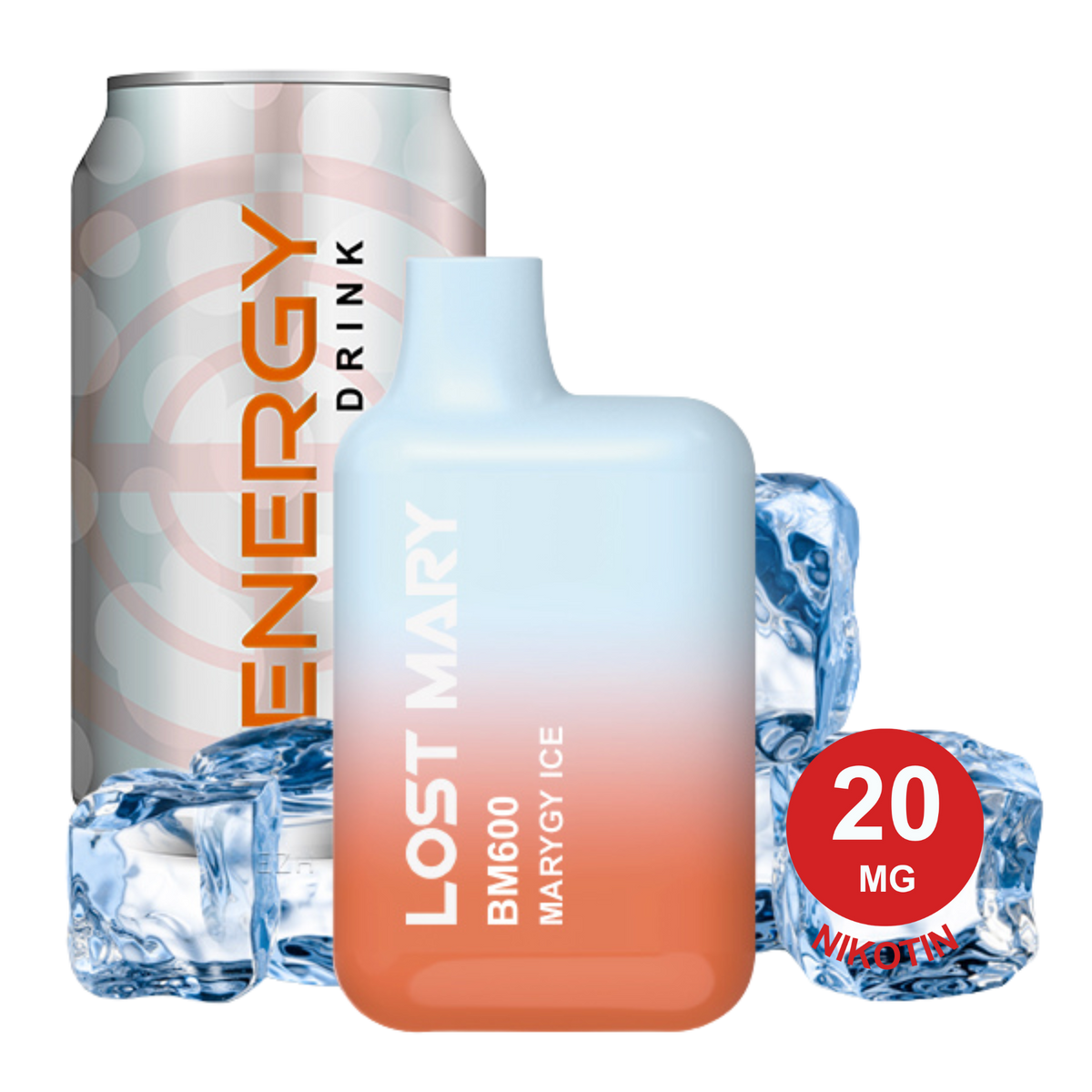 LOST MARY - BM600 Marygy Ice 20mg Nikotin