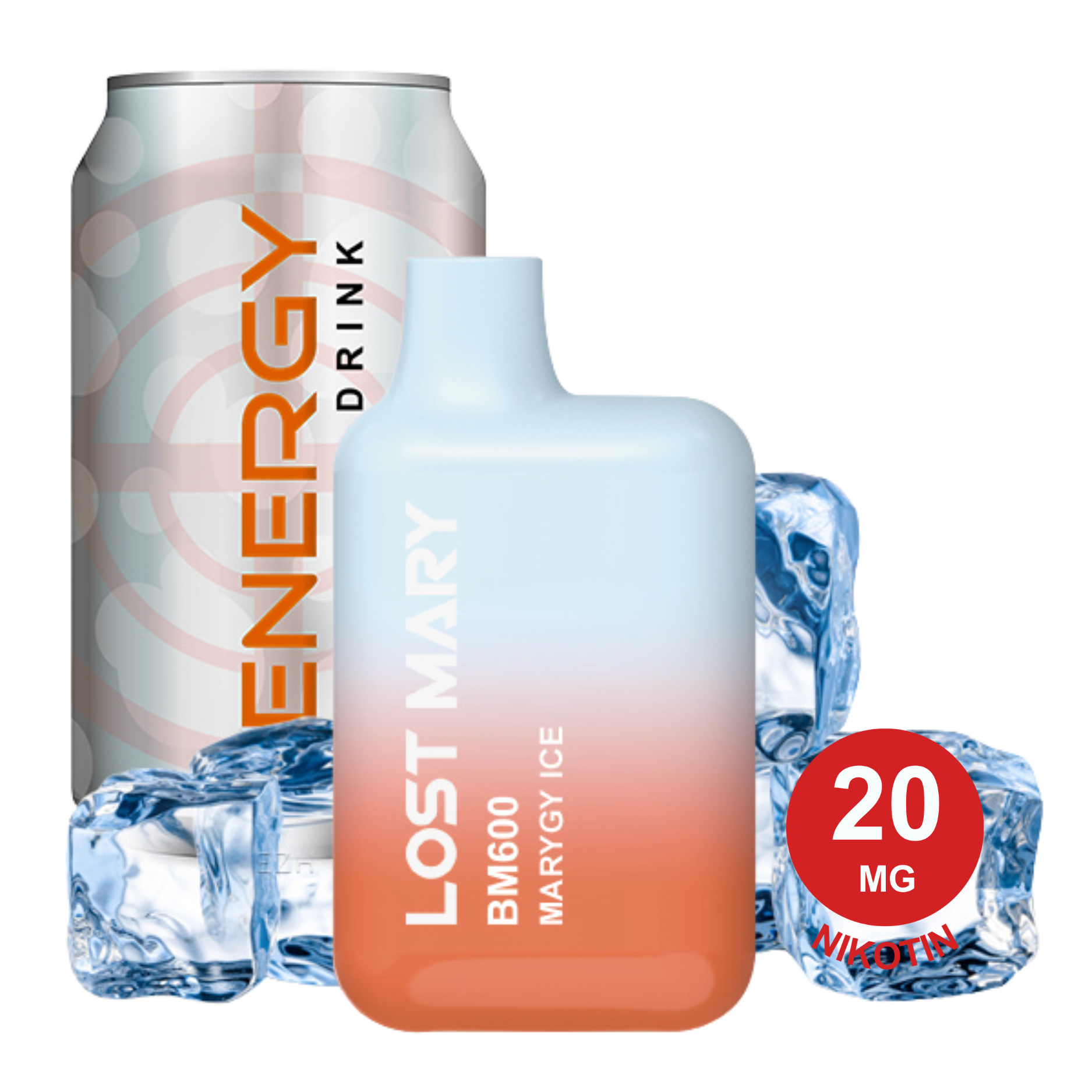 LOST MARY - BM600 Marygy Ice 20mg Nikotin