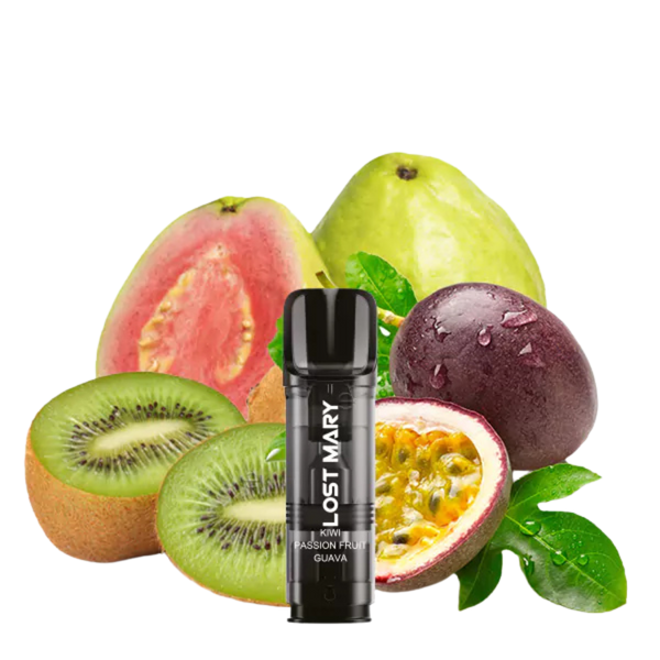 Lost Mary TAPPO Pod – Kiwi Passion Fruit Guava 20mg Nikotin (2er Pack)