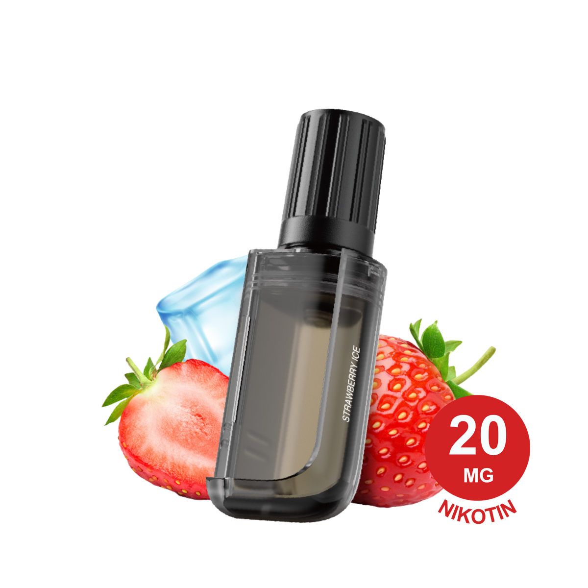 ELFBAR MAX Pod - Strawberry Ice 20mg Nikotingehalt