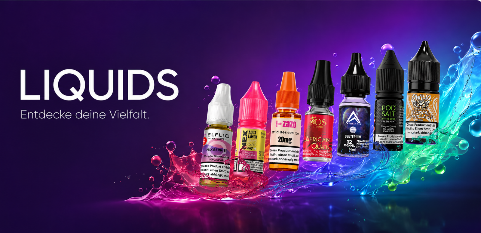 Nikotinsalz Liquids