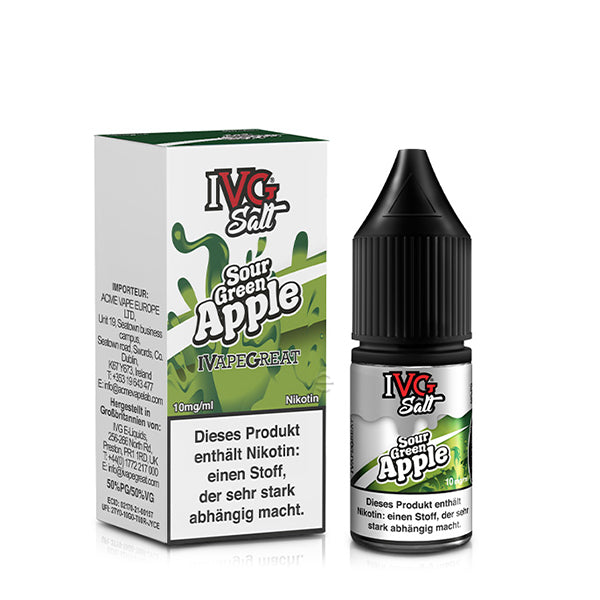 IVG Intense - Sour Green Apple (10ml)