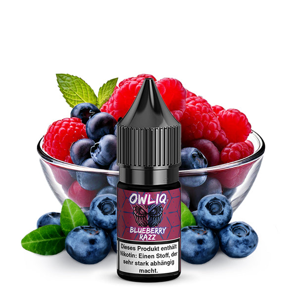 OWLIQ Liquid - Blue Razz (10ml)